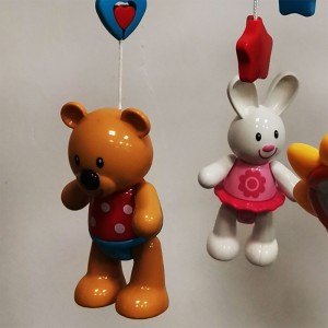 Plastic musical mobile - cow