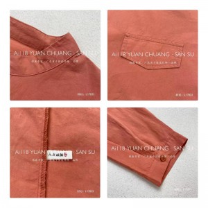 Rentoutunut muotoilu Minimalistiset tyyliset tavalliset tavalliset tasaiset värit Raivatut Ohitetut erikoispiirteet 17833 Pyöreät kaulukset