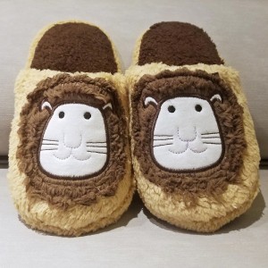 Plush Söpö Lion Mule Slippers