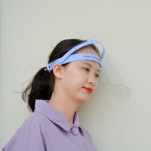 EN 166 Anti Fog Visor Anti-Oil Splash Guard Full Face Mukautettavissa oleva kasvokilpi 10 vaihdettavalla näytöllä