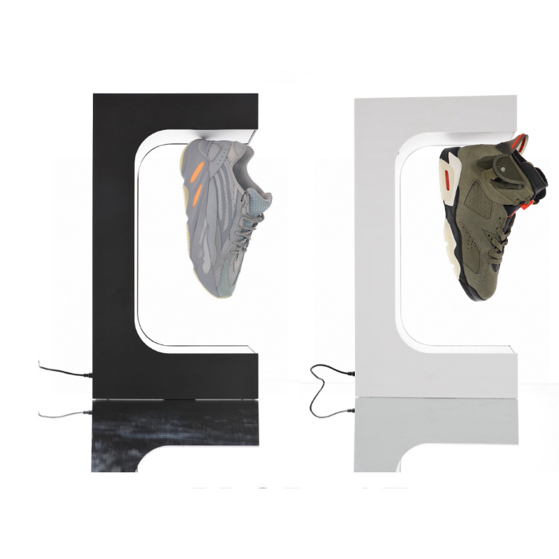 TMJ-548 Modern New Arrival Product Levitating Shoe Display Magnetic Floating Sneaker Stand