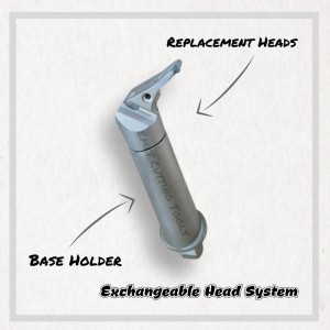 Emet vaihdettava pääjärjestelmä \\/ alumiinipyörän napan työstö \\/ sorvaustyökalut