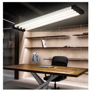 Office-ostoskeskus Office-kattokruunu kattokruunu kattokruunu yksinkertainen nauhan muotoinen kulma-kattovalaisin High Power