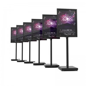 TMJ PP-554 Kuuma myynti Lattiajalusta A4 Säädettävä paperiteline A3 -juliste