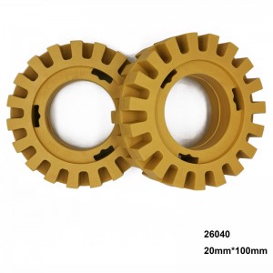 4 Inch Rubber Eraser Wheel Vinyl Stripe Nauha Nauha Graphics Off Sticker Displanal for Signs Glass Boat Car Windows