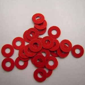 Korkean lämpötilan kestävä pyöreä nopea paperi, palonkestävä punainen nopea paperi, sähköeristepaperi