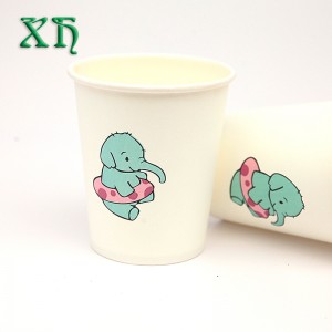 5oz biohajoavia paperikuppeja, vesikuppi