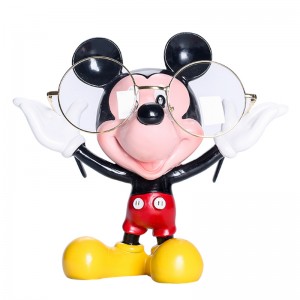 TMJ-049 tehtaan tukkuhinta Mukautettu logo Muodikas myynninedistämistarkoituksessa aurinkolasien näyttöjalustan lasien näyttö teline vähittäiskaupalle