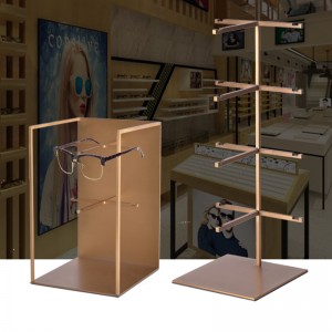 TMJ PP-568 lattialla seisova uusi muotoilu muoti metalli rauta aurinkolasit näyttö teline