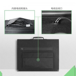 80W Auringon taittopussi