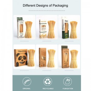 Kannettava maissitärkkelysjuoma-olki biohajoava kompostoitava pla-olki