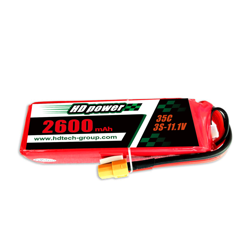 HDPOWER 2600mAh 35C 3S 11,1 V lipoakku