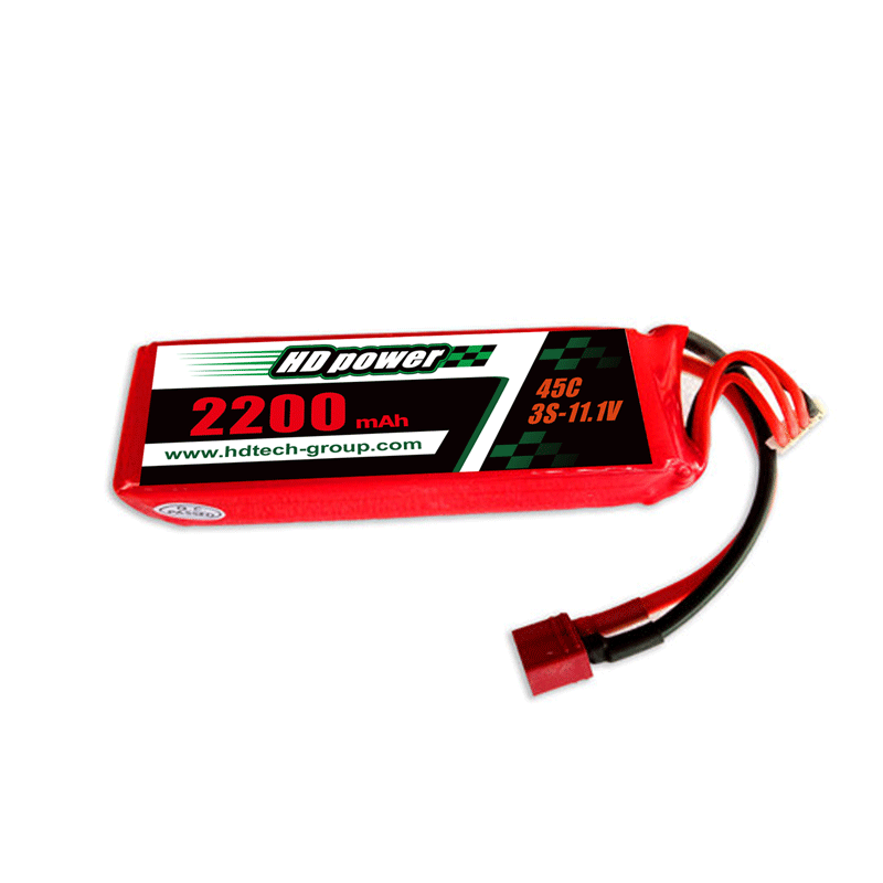 HD POWER 2200mAh 45C 3S 11.1V lipo-akku