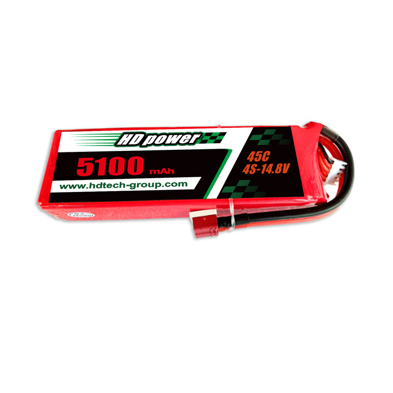 HD POWER 51000mAh 45C 4S 14.8V lipoyksikkö