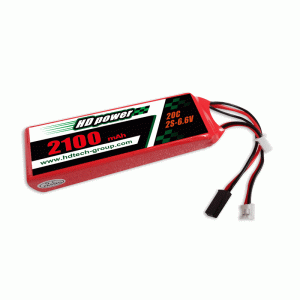 ETOP POWER 2100mAh (A) 20C 2SS 6.6V LiFe -akku vastaanottimelle ja lähettimelle