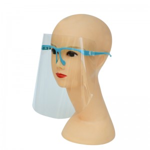 Tehtaan hinta selkeät suojaavat sumusuojatut kasvosuojalasit ulkona