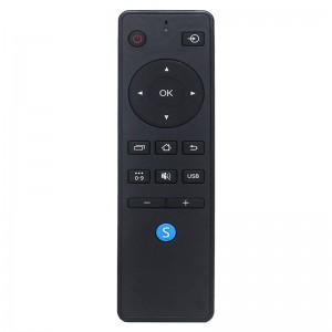 Kuuma myynti uusi muotoilu mukava ulkonäkö edullisempi langaton älykäs kaukosäädin TV \\/ STB \\/ DVD: lle