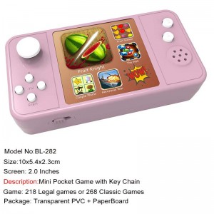 8Bit BL-282\\ LCD kämmentietopeli