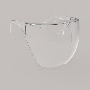 Fog Anti-Safety Equipment Custom Isolation Muovinen Blocc-kasvosuoja