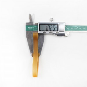 Muokattava laajennettu ja paksuuntunut kuminauha, erittäin joustava ja korkean lämpötilan kestävä maatalouskumirengas