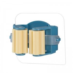 JASON muovinen litteä seinälle asennettu mopin lattapidikkeen seinäkiinnike, uusi tehokas saumaton irrotettava seinään kiinnitettävä moppi