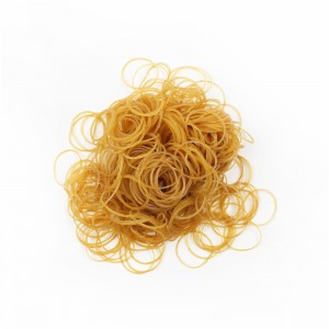 Tehdas räätälöity yksivärinen keltainen korkea joustava toimisto kulttuuri- ja koulutus käytännön kuminauha