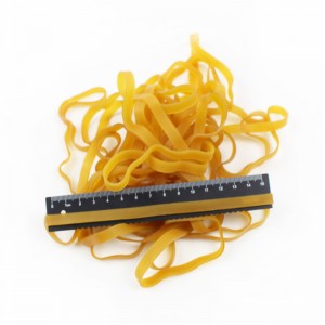 Valmistajat Mukautettu pidennetty ja laajennettu kuminauhat, jotka on syntynyt korkea lämpötila ja anti-aging Keltainen kumihihna