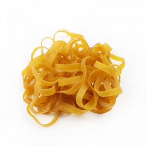 Valmistajat Mukautettu pidennetty ja laajennettu kuminauhat, jotka on syntynyt korkea lämpötila ja anti-aging Keltainen kumihihna