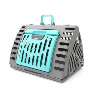 Taitettava kolmio kissan häkki