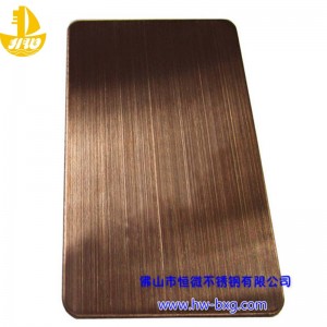 Väri ruostumaton teräslanka piirustuskorttinro 4