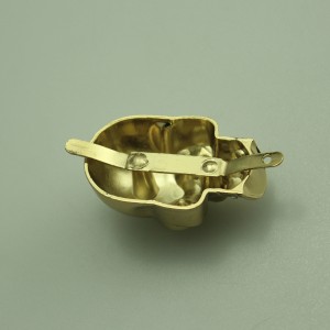 Koristeellinen muoti metalli etiketti, tarra tarvikkeet pussiin