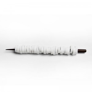 Tehdas räätälöity tukkumyynti valkoinen korkea joustavuus anti-aging datakaapelinnauhoitusrengas