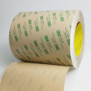 Substraatti-vapaa 468 kaksipuolinen kalvo High-viskositeetti kaksipuolinen teollisuusnauha voidaan leikata mihin tahansa kokoon