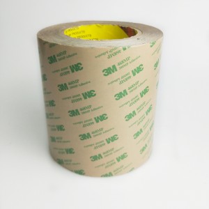 Substraatti-vapaa 468 kaksipuolinen kalvo High-viskositeetti kaksipuolinen teollisuusnauha voidaan leikata mihin tahansa kokoon