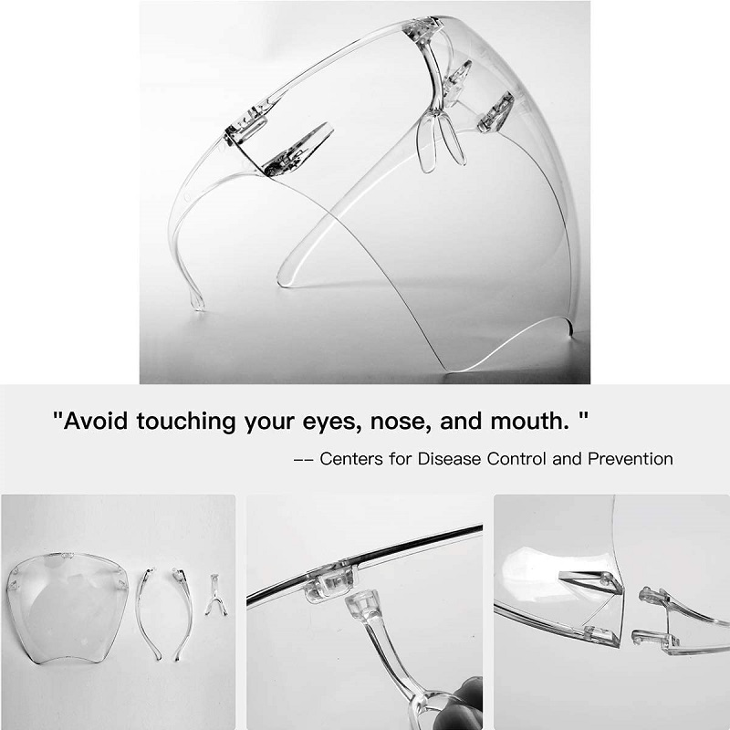 Anti Fog Goggle Unisex Visor Full Face Protective Shield Glasses