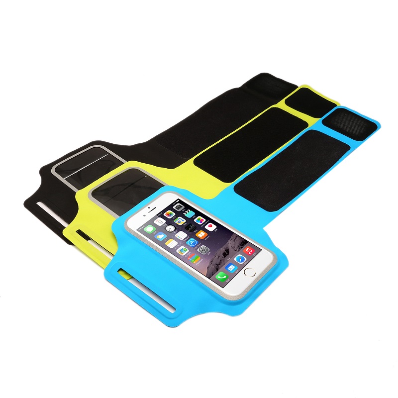 Kuuma myynti Universal matkapuhelin tarvikkeet 5.5inch värikäs urheilu käsivarsinauha