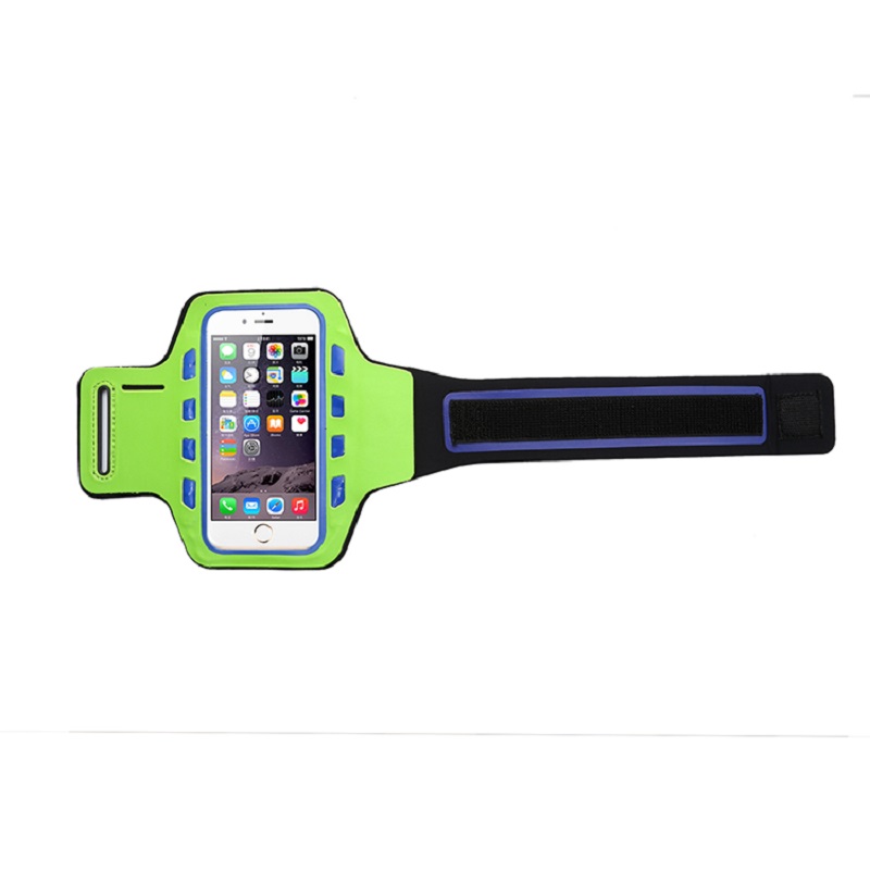 Aktory Hinta Tukku Heijastava turvallisuus Spandex Arm Band Vedenkestävä matkapuhelimen käsivarren bändi iPhone XS iPhone 11