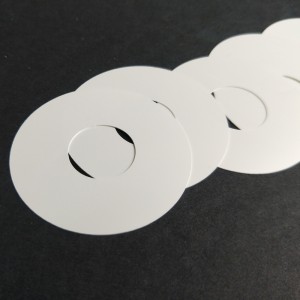 0,2 mm pyöreä heijastava paperi valkoinen sileä heijastava kalvo