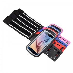 Urheilu Urheilu Fitness matkapuhelimen käsivarren laukku kanssa bändihihna käynnissä