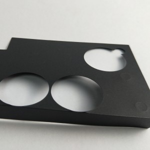 203 * 109 * 0,25 mm musta PC-eristyslevy, lämpötilan kestävyys ja helppo taivuttaa eristyslevy