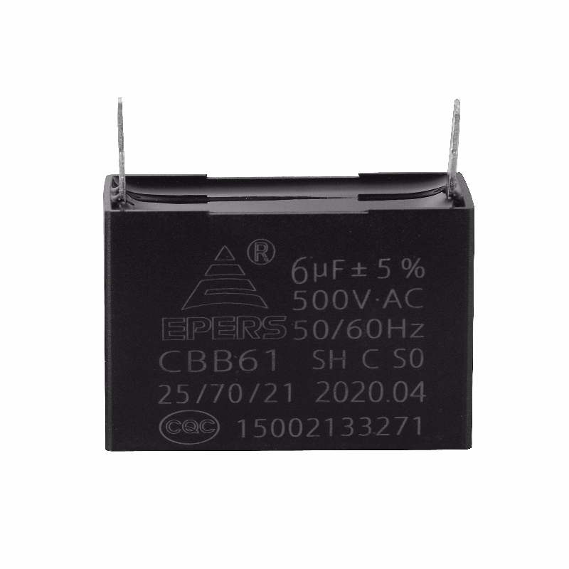 6UF 500V 50/60HZ CBB61 kondensaattori tuuletin