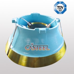 TEREX PEGSO TC1000, TC1150, TC1300 CONE Crusher Convera&Mantle MN22CR2