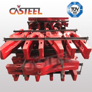 Kaivostoiminta Shovel ämpäri hampaan P&h, Komatsu, Liebheer Shelel