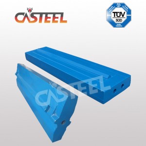 Korkea kromi isku Crusher osat Pegson XH250, XH320SR, XH500 Hartl 1060 TESAB, Extec Blow Bars