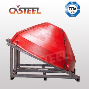 Premium Laatu Bowl Liner ja Mantle Nordberg GP, HP, MP