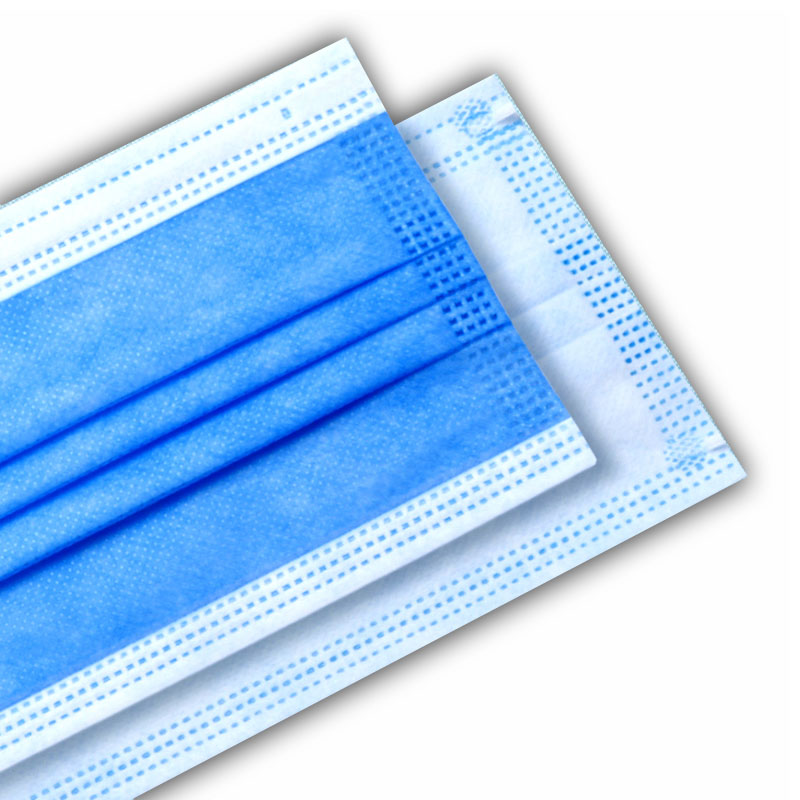 Mukautettu logo Midical Grade 3Dly kertakäyttöinen Ei kudottu yksittäinen käyttö kasvonaamari