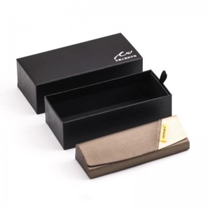 Korkealaatuinen suorakulmio Muokkaa tulostus logo aurinkolasit pakkaus pahvi lahjapakkaus tukku aurinkolasit laatikko laatikko tyyli