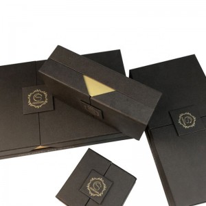 Tukku Custom Luxury Black Chocolate Bar Box Pakkaus lahjapakkaukseen