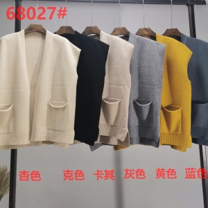 Muoti Trend Simple All-Ottelunneulottu lyhytneuletakki 68027#