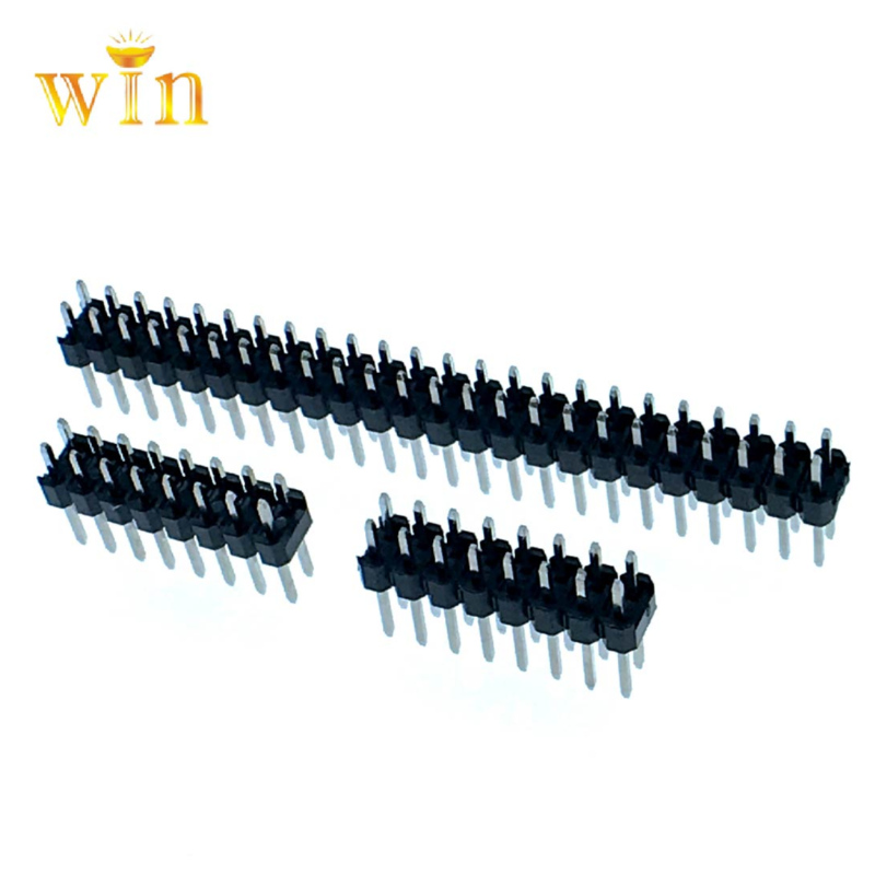 2.54mm 2x8p Dual Row Double Plastic Dip PIN-otsikko 3,0 mm - 9,2mm